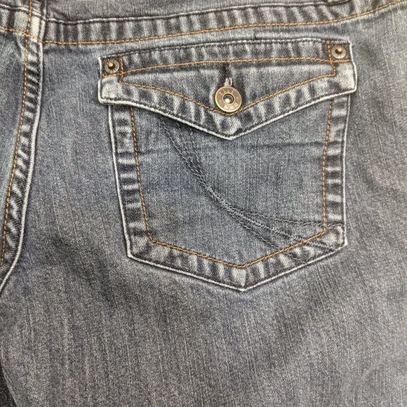 ELLE DARK BLUE JEANS SIZE 12R BOOT CUT - Picture 8 of 11